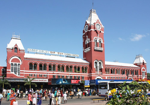 Chennai Central Railway Station - 7kms
